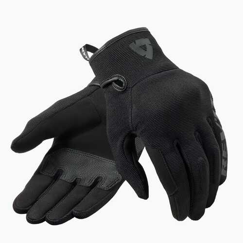 REV'IT! Access Black Gloves [Size:SM]