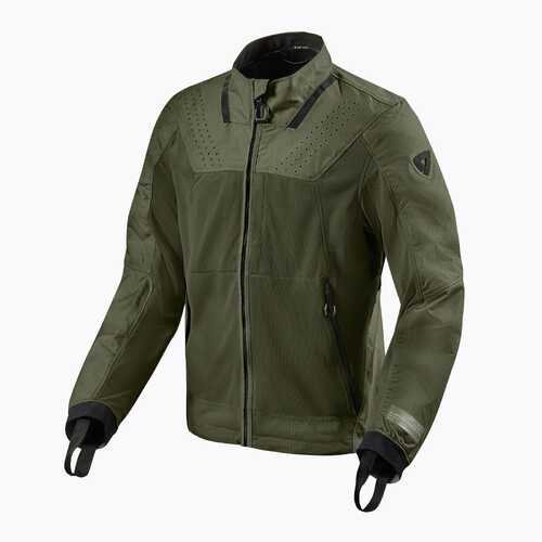 REV'IT! Territory Dark Green Textile Jacket [Size:SM]