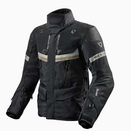 REV'IT! Dominator 3 GTX Black Textile Jacket [Size:MD]