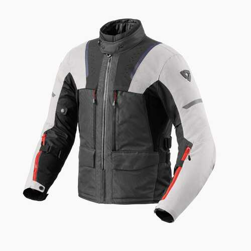 REV'IT! Offtrack 2 H2O Silver/Anthracite Textile Jacket [Size:SM]