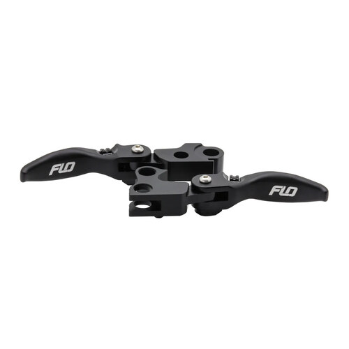 Flo Motorsports FLO-HD-812-SHORT Short MX Levers Black for Touring 21-Up