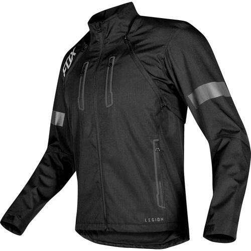 Fox Legion Black Textile Jacket [Size:SM]