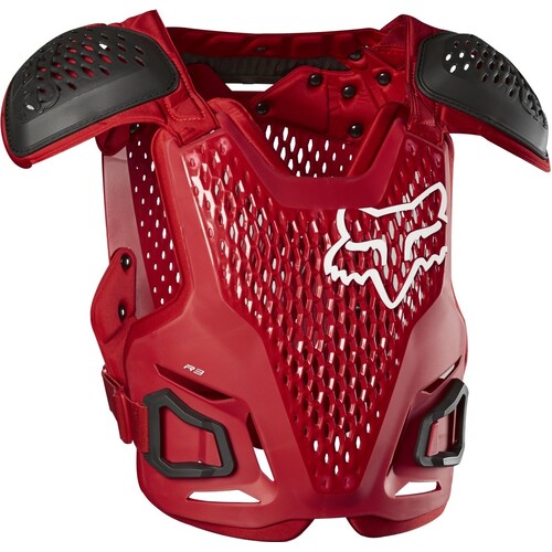 Fox R3 Flame Red Body Armour [Size:SM/MD]