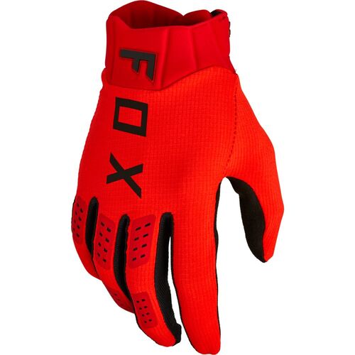 Fox 2023 Flexair Fluro Red Gloves [Size:SM]