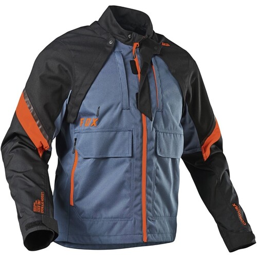 Fox Legion Enduro Blue Steel Textile Jacket [Size:SM]