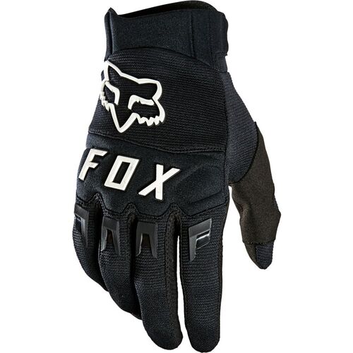 Fox 2023 Dirtpaw Black/White Gloves [Size:SM]