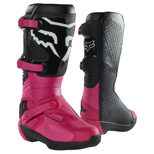 Fox 2023 Comp Black/Pink Womens Boots [Size:5]