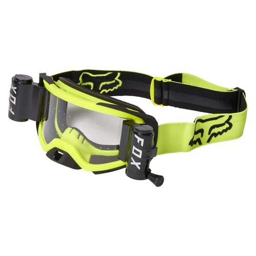Fox Airspace Roll Off Goggles Fluro Yellow