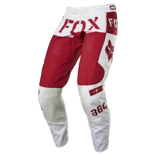 Fox 360 Nobyl Red/White Pants [Size:28]