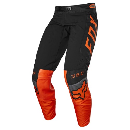 Fox 360 Dier Fluro Orange Youth Pants [Size:22]
