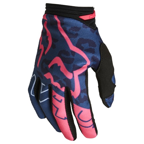 Fox 180 Skew Dark Indigo Youth Girls Gloves [Size:SM]