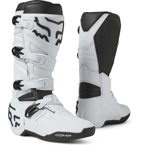 Fox 2023 Comp White Boots [Size:8]