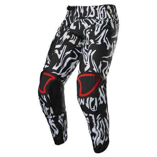Fox 180 Peril Black/Red Youth Pants [Size:22]