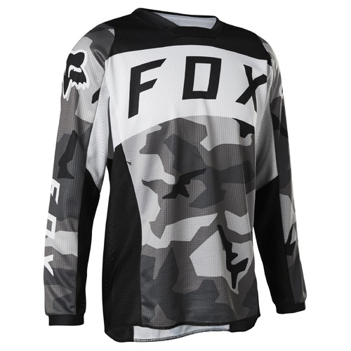 Fox 180 Bnkr Black Camo Youth Jersey [Size:XL]