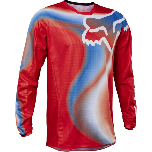 Fox 2023 180 Toxsyk Fluro Red Jersey [Size:XS]