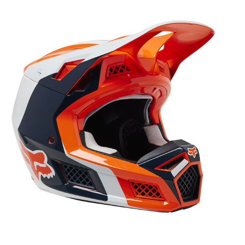 Fox 2023 V3 RS Efekt Fluro Orange Helmet [Size:SM]
