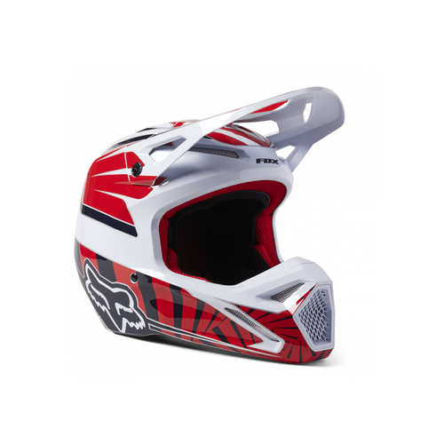 Fox 2023 V1 Goat Red Helmet [Size:XS]
