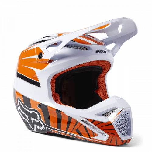 Fox 2023 V1 Goat Orange Helmet [Size:XS]