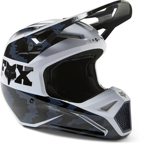 Fox 2023 V1 Nuklr Black Helmet [Size:XS]