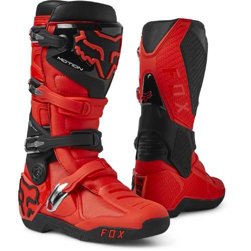 Fox 2023 Motion Fluro Red Boots [Size:5]