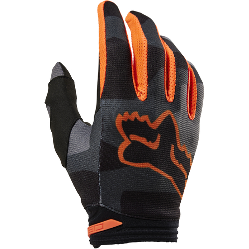 Fox 2023 180 Bnkr Grey Camo Gloves [Size:2XL]