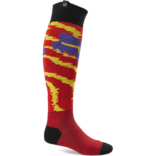 Fox 2023 180 Nuklr Fluro Red Socks [Size:SM]
