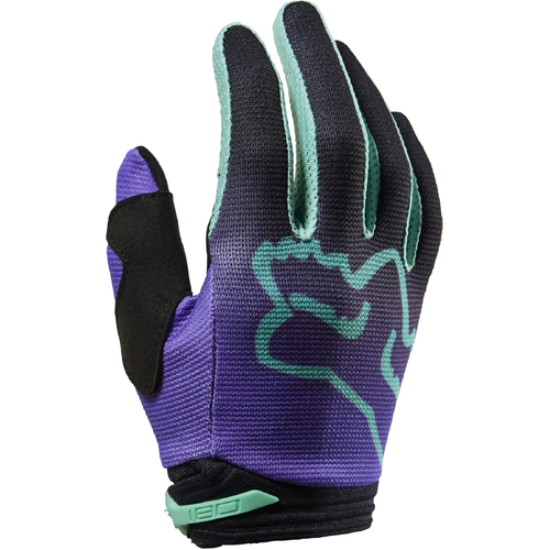 Fox 2023 180 Toxsyk Black Youth Gloves [Size:SM]
