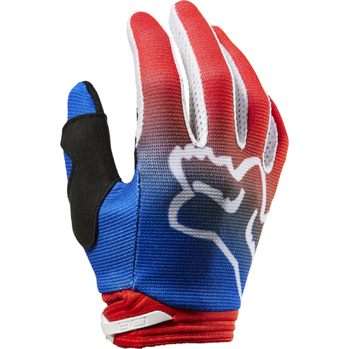 Fox 2023 180 Toxsyk Fluro Red Youth Gloves [Size:SM]
