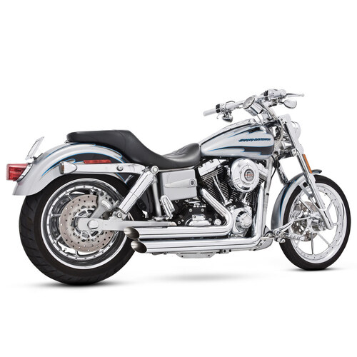 Freedom Performance Exhaust FPE-HD00061 Amendment Exhaust System Chrome for Dyna 06-17