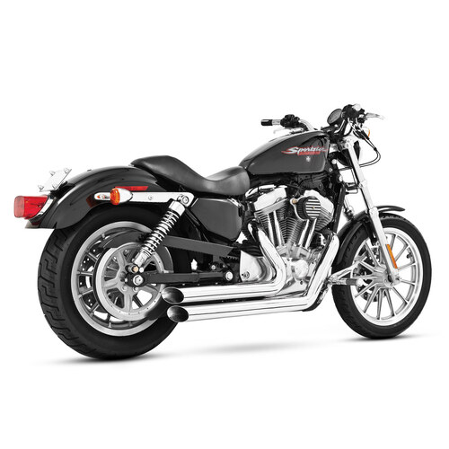 Freedom Performance Exhaust FPE-HD00402 Amendment Exhaust System Chrome for Sportster 04-Up