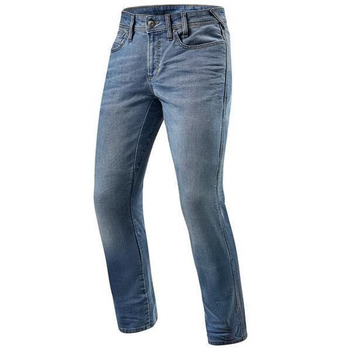 REV'IT! Brentwood SF Classic Blue Standard Leg Jeans [Size:28]