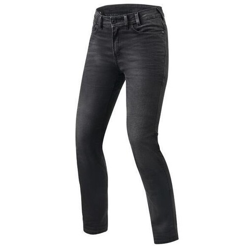 REV'IT! Victoria SF Dark Grey Standard Leg Womens Jeans [Size:24]