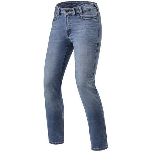 REV'IT! Victoria SF Classic Blue Standard Leg Womens Jeans [Size:24]