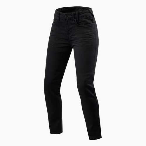 REV'IT! Maple 2 SK Black Standard Leg Womens Jeans [Size:24]