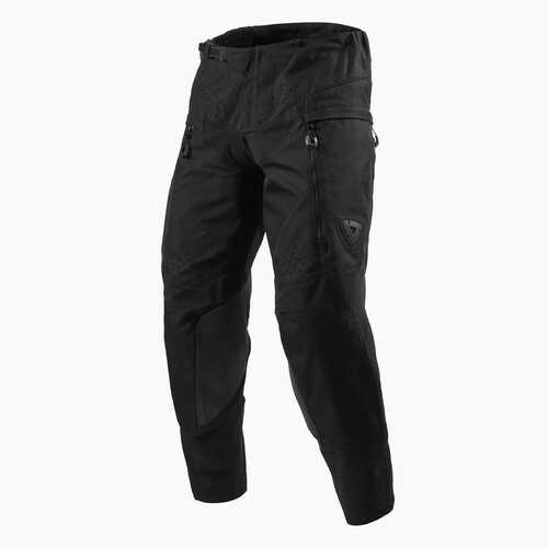REV'IT! Peninsula Black Standard Leg Textile Pants [Size:SM]