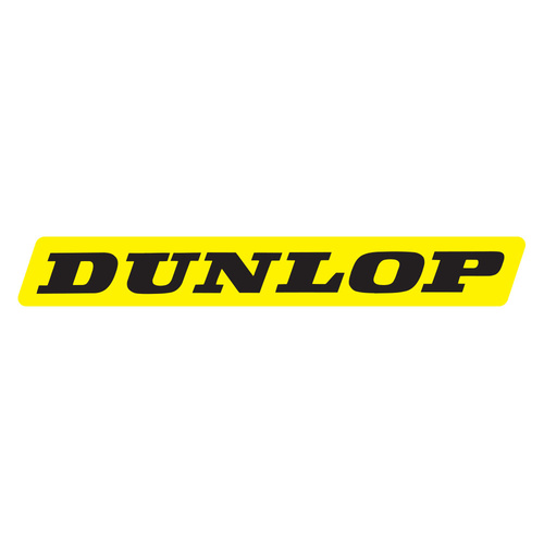 Factory Effex Dunlop Yellow/Black Stickers (5 Pack)