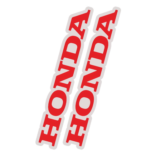 Factory Effex Fork/Swingarm Honda Red Stickers