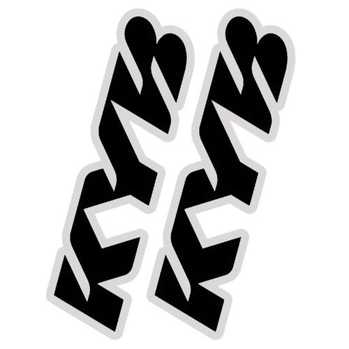 Factory Effex Fork/Swingarm KYB Black Stickers