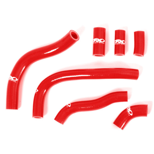 Factory Effex Y-Hose Engine Hose Kits Red for Honda CRF450R 17-20