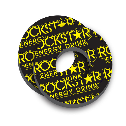 Factory Effex Rockstar Text Grip Donuts 