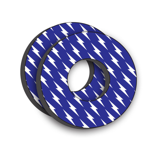 Factory Effex Bolts Blue Grip Donuts 