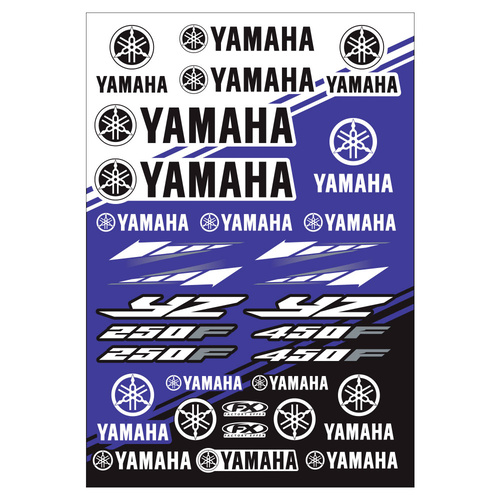 Factory Effex Yamaha YZ OEM Sticker Sheet