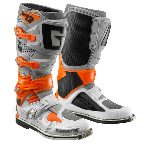 Gaerne SG-12 Orange/Grey/White Boots [Size:8]