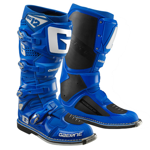Gaerne SG-12 Solid Blue Boots [Size:9]