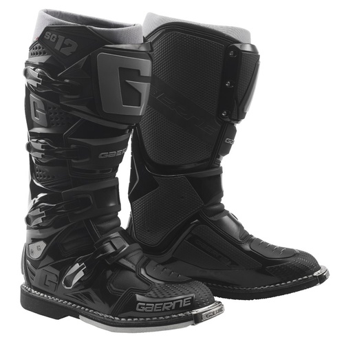Gaerne SG-12 Enduro Black Boots [Size:9]