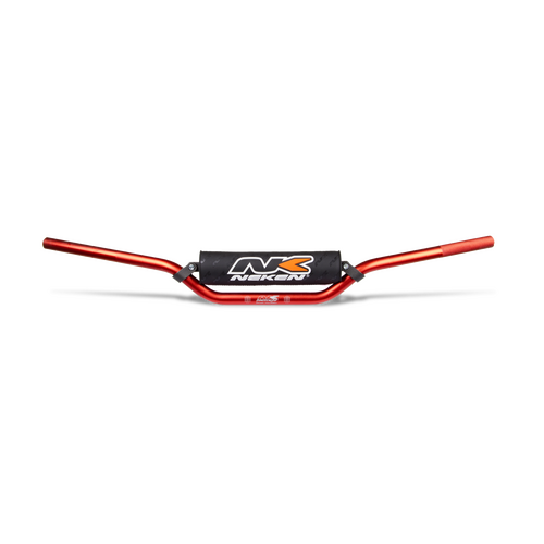Neken Constant Handlebar CRF/KXF 250/450 (Regular Diameter/Length 810mm/Height 122mm/Sweep 76mm) Red w/Black Pad