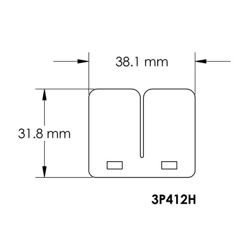 Moto Tassinari 3P412H VForce3R Replacement Carbon Fiber Reed Petals for KTM 50 SX 09-18/65 SX 98-18