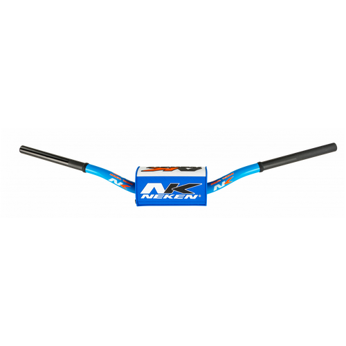 Neken Radical Design Handlebar 85cc High (Conical Design/Length 754mm/Height 139mm/Sweep 72mm) Light Blue w/Light Blue Pad