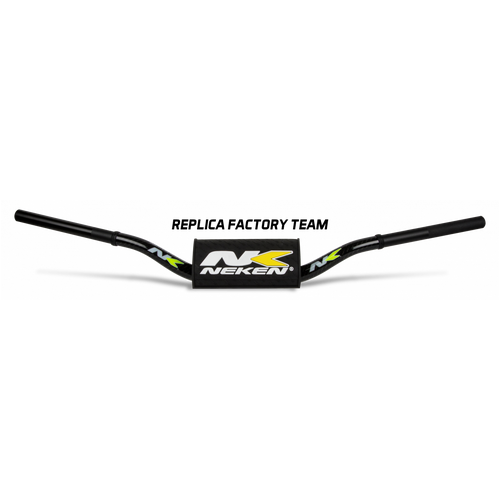 Neken Radical Design Handlebar K-Bar (Conical Design/Length 817mm/Height 112mm/Sweep 70mm) Factory Replica w/Black/Yellow Pad