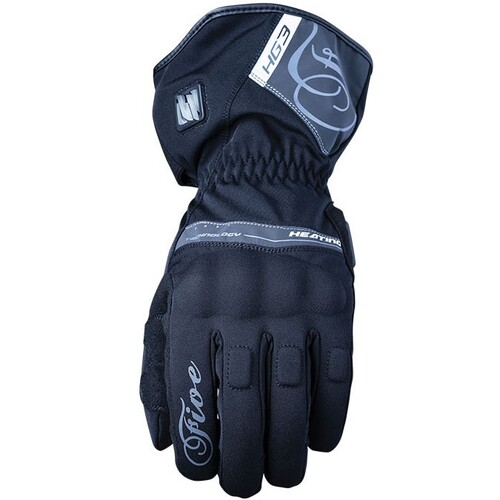 Five HG3 Heated Black Womens Gloves [Size:SM]